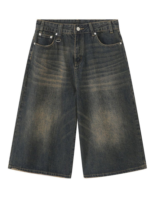 Load image into Gallery viewer, Wide Leg Cropped Jeans
