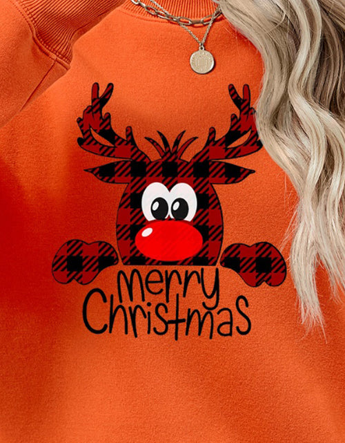 Load image into Gallery viewer, MERRY CHRISTMAS Graphic Sweatshirt
