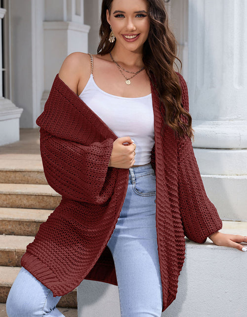 Load image into Gallery viewer, Open Front Longline Cardigan
