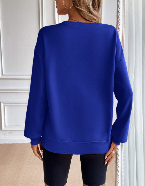 Load image into Gallery viewer, Ivy Lane Round Neck Long Sleeve Sweatshirt

