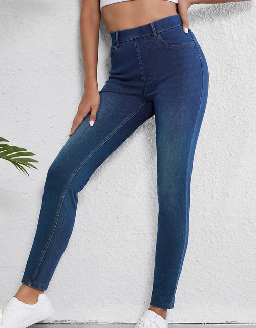 Load image into Gallery viewer, High Waist Skinny Jeans with Pockets
