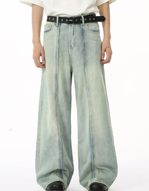 Load image into Gallery viewer, Wide Leg Jeans with Pockets
