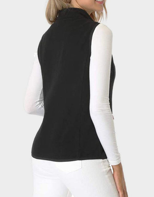 Load image into Gallery viewer, Zip Up Turtleneck Vest with Pockets

