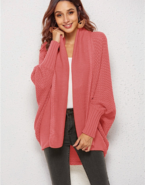 Load image into Gallery viewer, Angel Wings Open Front Batwing Sleeve Cardigan
