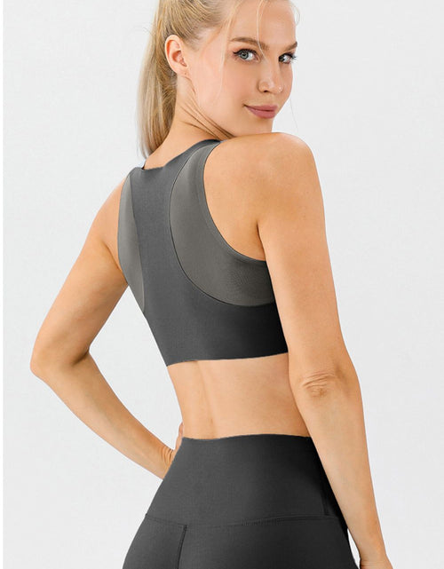Load image into Gallery viewer, Round Neck Wide Strap Active Bra
