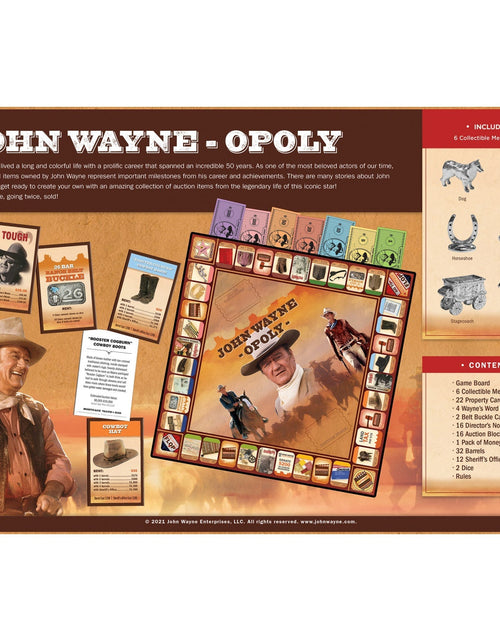 Load image into Gallery viewer, John Wayne Opoly by MasterPieces Puzzle Company INC
