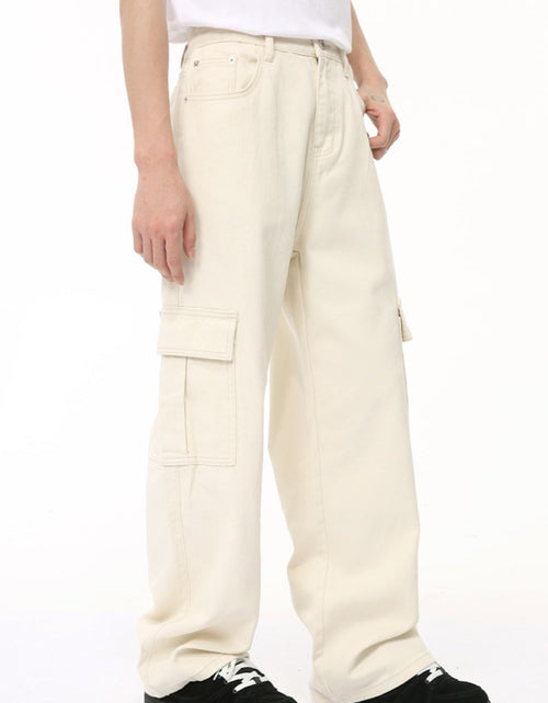 Load image into Gallery viewer, Hight Rise Wide Leg Cargo Pants
