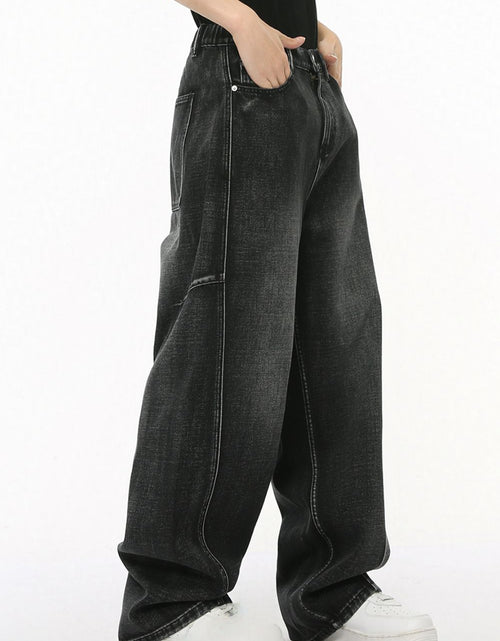Load image into Gallery viewer, Panelled Straight Leg Jeans
