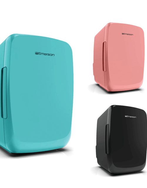 Load image into Gallery viewer, Emerson Portable Mini Fridge Cooler Quiet w Secure Latch and Holds up to 6 Cans by Jupiter Gear Home
