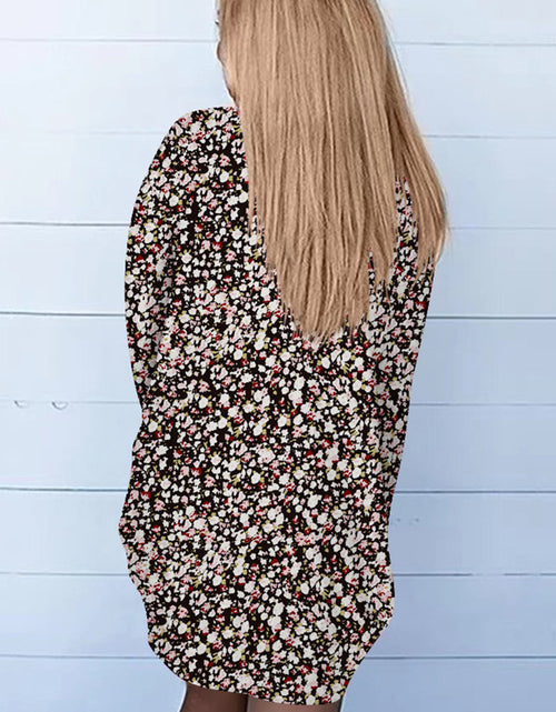 Load image into Gallery viewer, Printed Long Sleeve Cardigan
