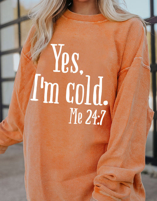 Load image into Gallery viewer, Letter Graphic Round Neck Long Sleeve Sweatshirt
