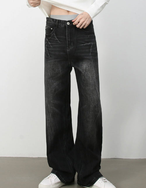 Load image into Gallery viewer, Men's Loose Fit Jeans with Pockets
