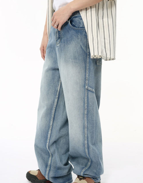 Load image into Gallery viewer, Mid Rise Wide Leg Jeans
