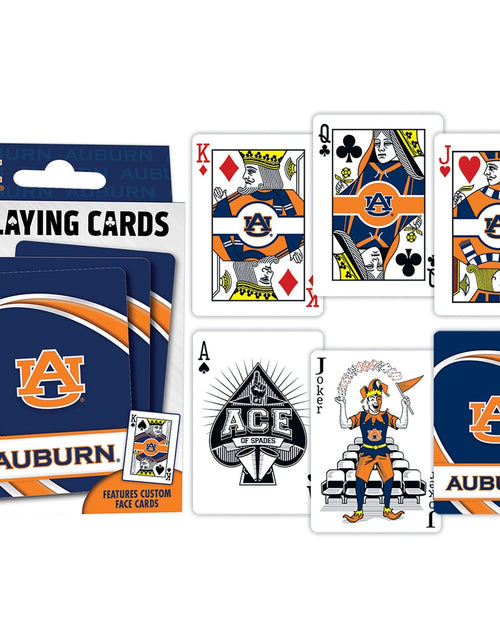 Load image into Gallery viewer, Auburn Tigers Playing Cards - 54 Card Deck by MasterPieces Puzzle Company INC
