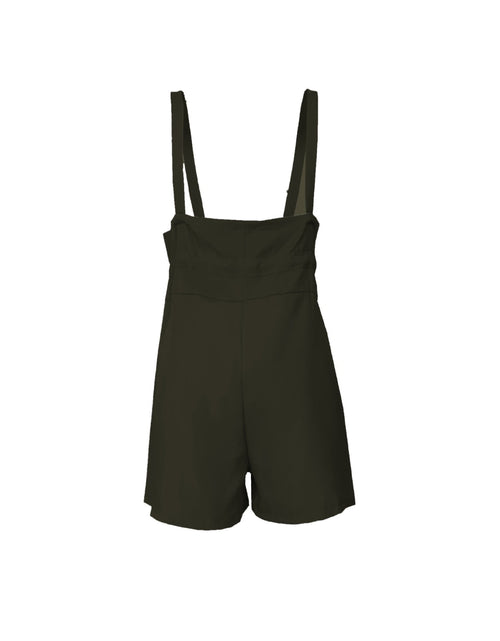 Load image into Gallery viewer, Drawstring Wide Strap Overalls with Pockets
