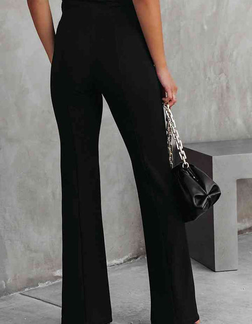 Load image into Gallery viewer, Front Slit Flare Leg Pants
