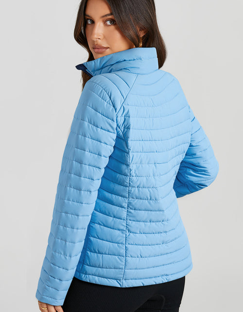 Load image into Gallery viewer, Turtleneck Zip Up Long Sleeve Jacket
