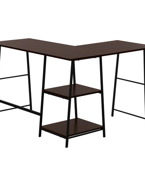 Load image into Gallery viewer, Computer Desk, Home Office, Corner, Storage Shelves, L Shape, Work, Laptop, Contemporary, Modern by Couch.com
