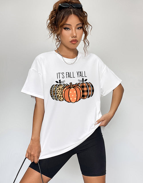 Load image into Gallery viewer, IT'S FALL Y'ALL Graphic T-Shirt

