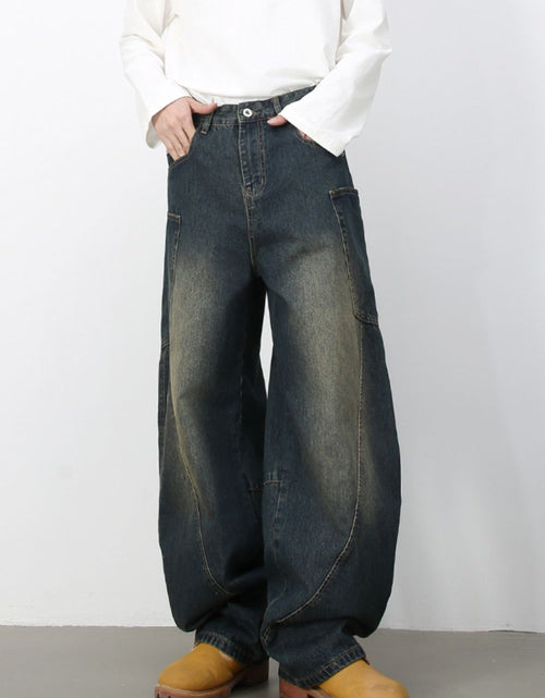Load image into Gallery viewer, Men's Wide Leg Jeans
