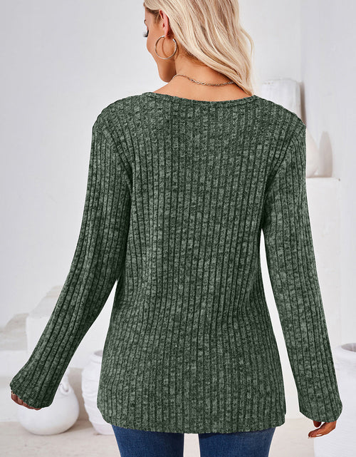 Load image into Gallery viewer, Round Neck Long Sleeve T-Shirt
