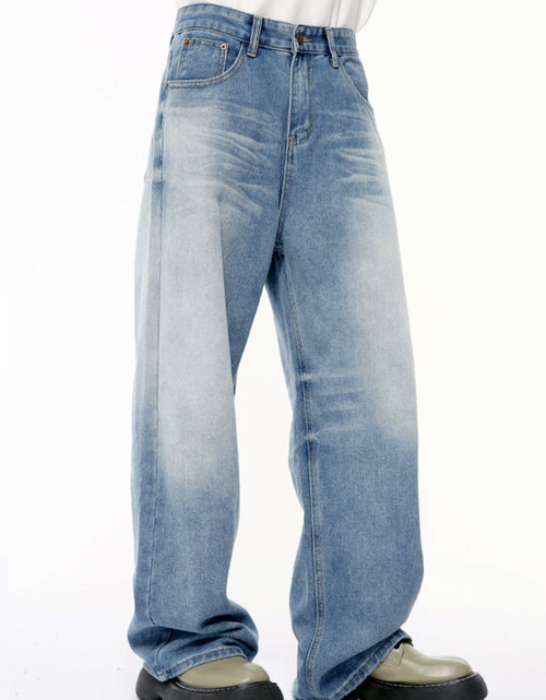 Load image into Gallery viewer, Wide Leg Jeans with Pockets

