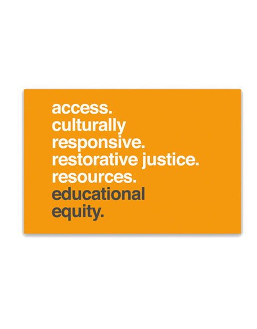 Load image into Gallery viewer, Educational Equity Sticker by Kind Cotton
