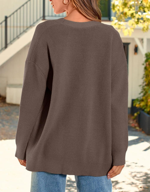 Load image into Gallery viewer, Button Down Long Sleeve Cardigan

