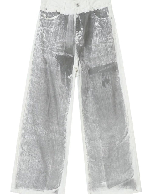 Load image into Gallery viewer, Men's Contrast Wide Leg Jeans
