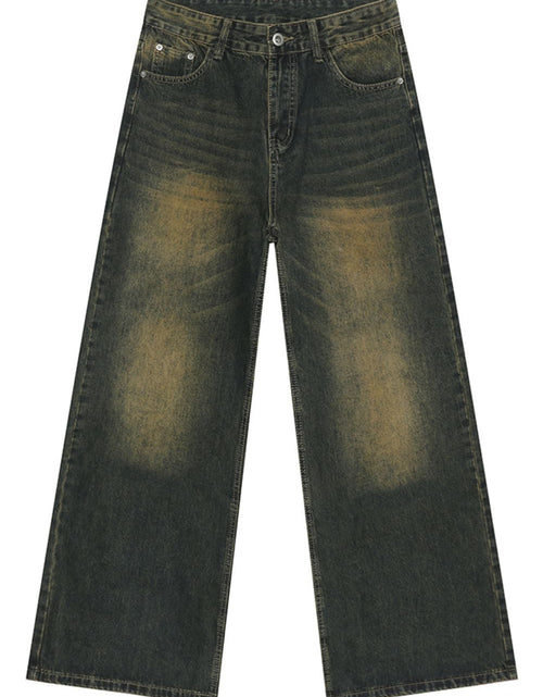 Load image into Gallery viewer, Men's Cat's Whisker Wide Leg Jeans
