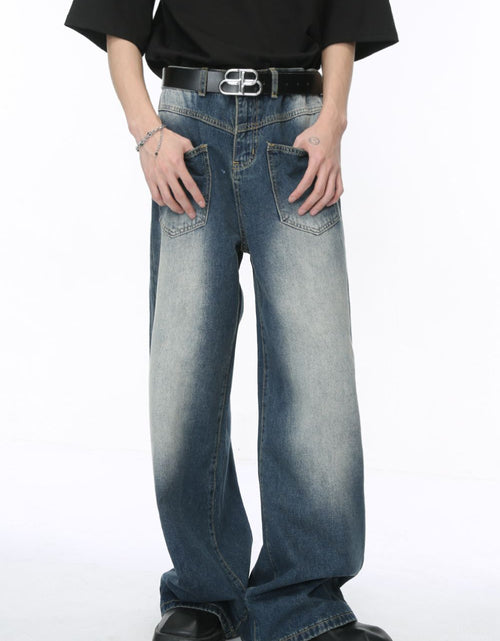 Load image into Gallery viewer, Wide Leg Jeans with Pockets
