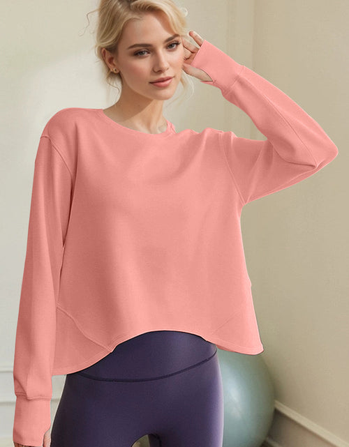 Load image into Gallery viewer, Basic Bae Air Scuba Round Neck Long Sleeve Sweatshirt
