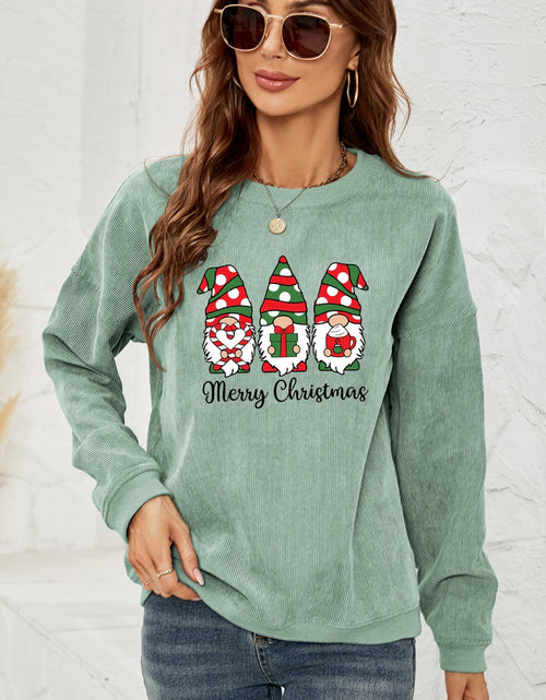 Load image into Gallery viewer, MERRY CHRISTMAS Graphic Sweatshirt
