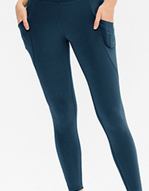 Load image into Gallery viewer, Slim Fit Long Active Leggings with Pockets
