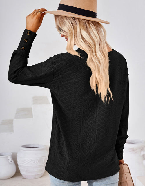 Load image into Gallery viewer, V-Neck Long Sleeve Blouse
