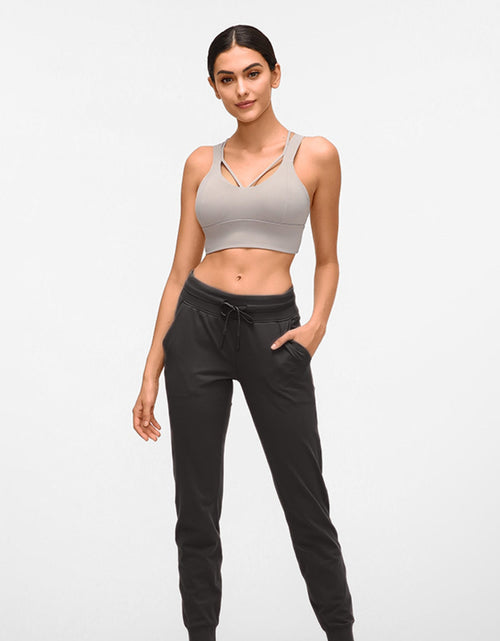 Load image into Gallery viewer, Millennia Double Take Tied Joggers with Pockets
