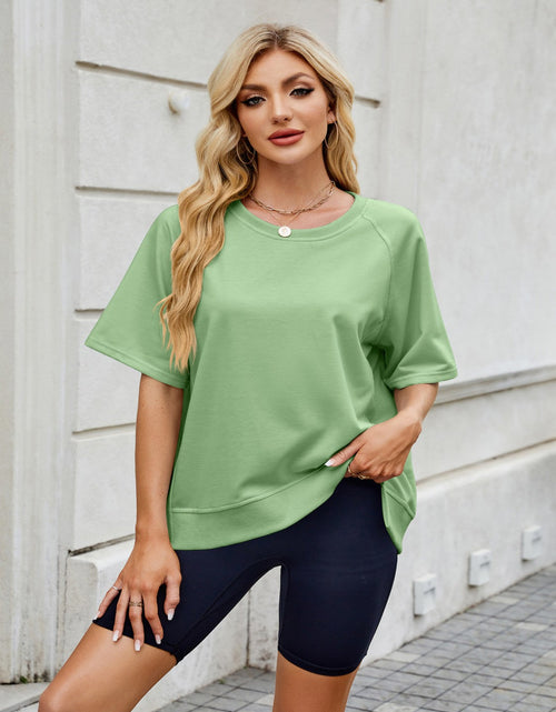 Load image into Gallery viewer, Round Neck Short Sleeve T-Shirt
