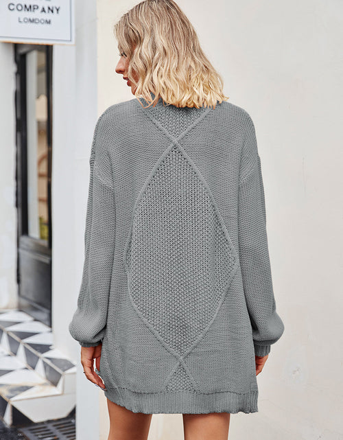 Load image into Gallery viewer, Open Front Cardigan with Pockets
