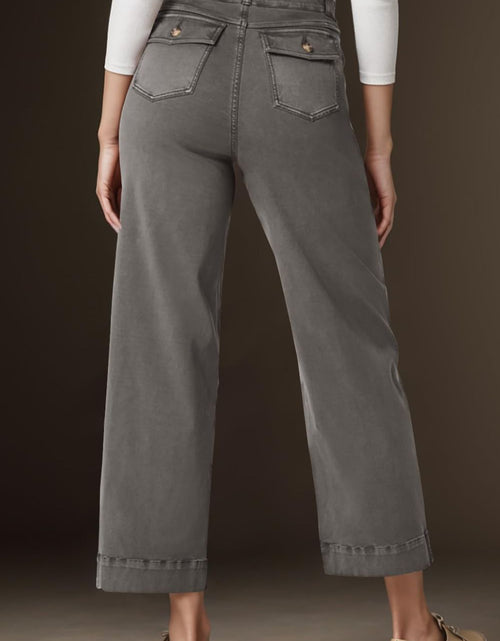 Load image into Gallery viewer, High Waist Jeans with Pockets

