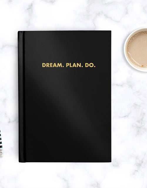 Load image into Gallery viewer, Dream Plan Do :: Hardbound Journal by Effie's Paper
