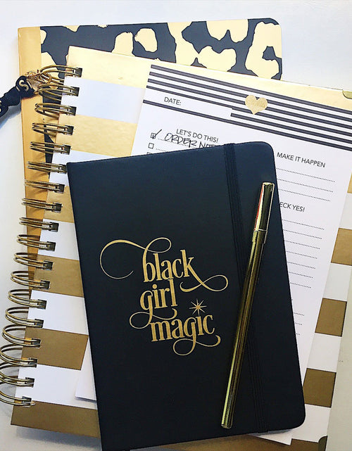 Load image into Gallery viewer, Black Girl Magic :: Notebook by Effie's Paper
