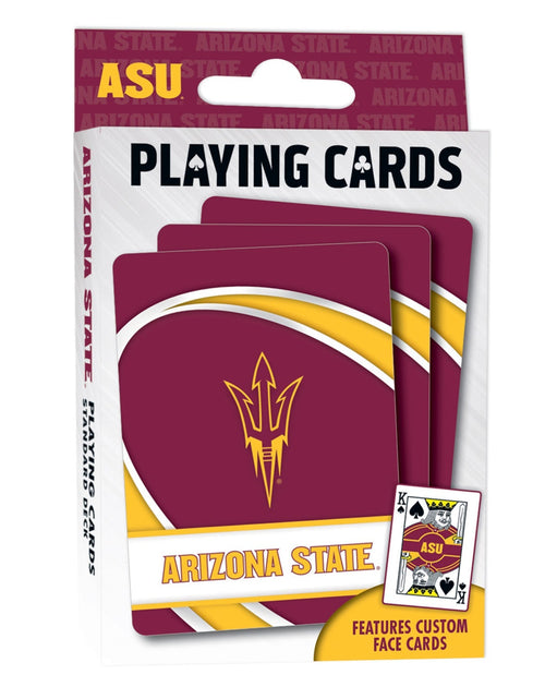 Load image into Gallery viewer, Arizona State Sun Devils Playing Cards - 54 Card Deck by MasterPieces Puzzle Company INC
