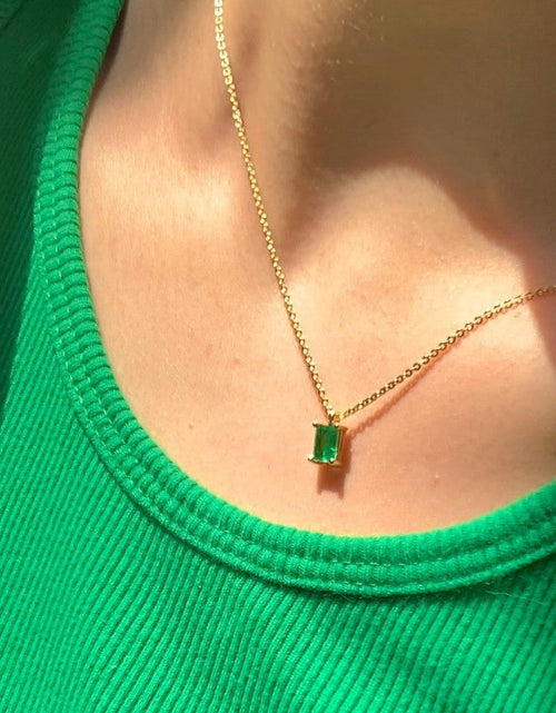 Load image into Gallery viewer, Birthstone Necklace - May by Little Sky Stone
