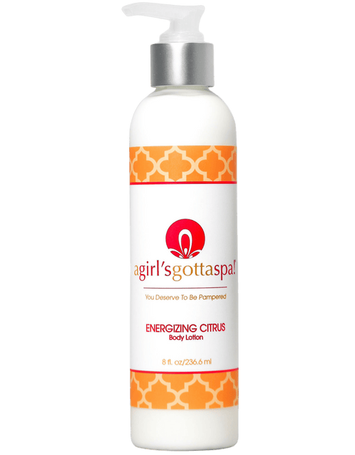 Load image into Gallery viewer, Energizing Citrus Body Lotion by A Girl's Gotta Spa!
