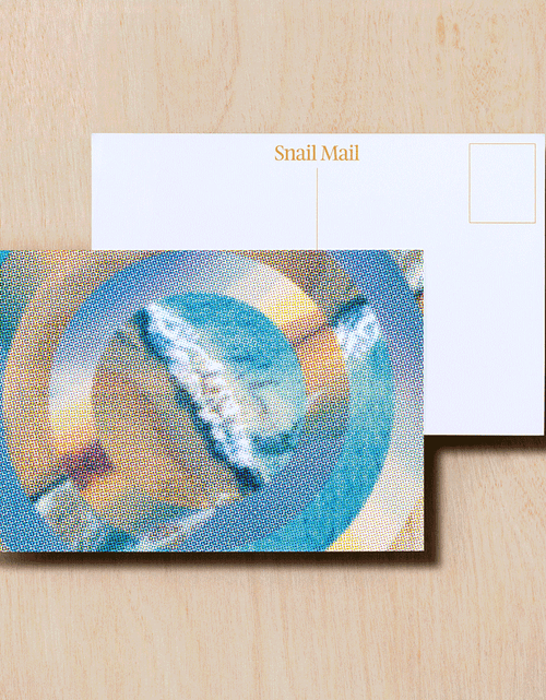 Load image into Gallery viewer, Snail Mail Postcard  - Rolling Wave After Rolling Wave After Rolling Wave by Dally
