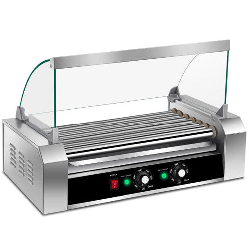 Load image into Gallery viewer, 18 Hot Dog 7 Roller Grill Commercial Cooker
