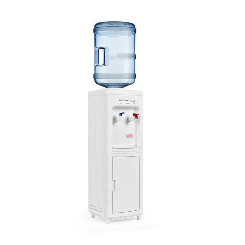 Load image into Gallery viewer, 5 Gallons Hot and Cold Water Cooler Dispenser with Child Safety Lock
