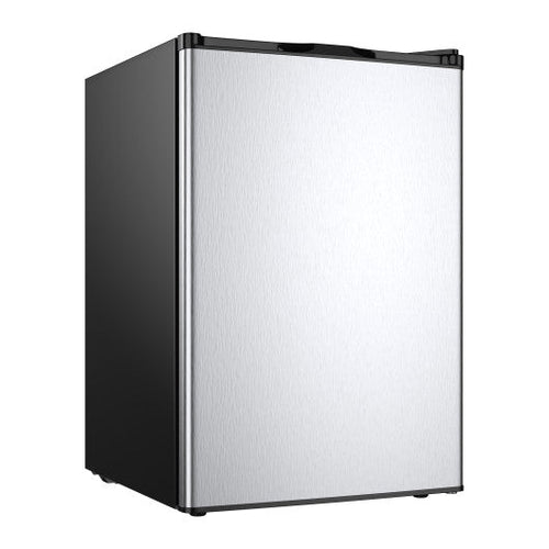 Load image into Gallery viewer, 3 Cubic Feet Compact Upright Freezer with Stainless Steel Door
