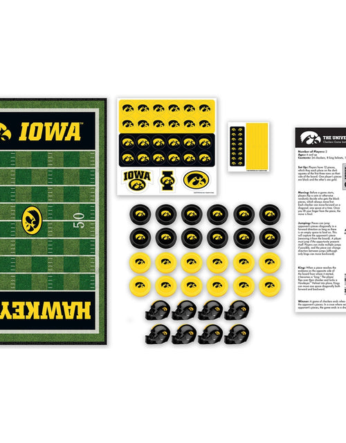 Load image into Gallery viewer, Iowa Hawkeyes Checkers Board Game by MasterPieces Puzzle Company INC
