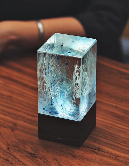 Load image into Gallery viewer, Resin table decor - Ocean by EP Light
